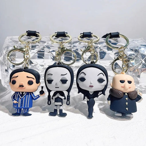 Picture of Addams Family Keychains